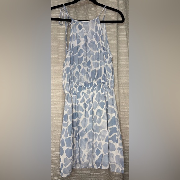 Bella Dahl Blue Print Halter Dress | Size XS - Picture 4 of 6